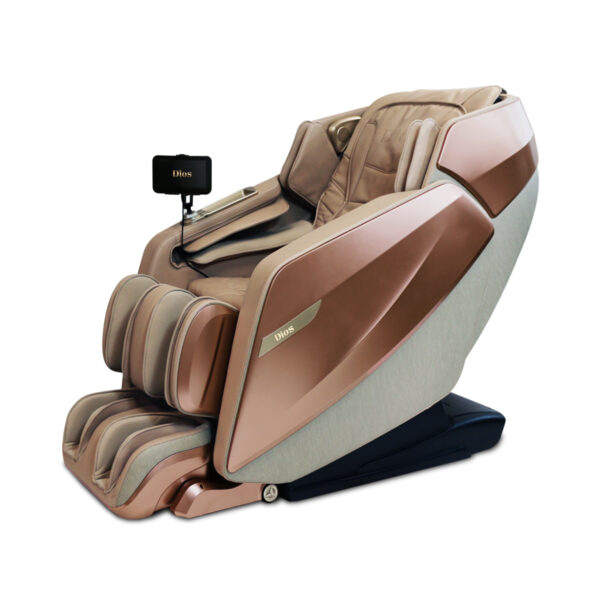 [2nd Batch] [Pre-Order: Ships 04-30-2026] Dios Flexa – World’s First 181° Full-Body Hyper-Extension Stretching Chair | Industry's Longest 56" SL-Track, 6-Level 4D Rollers & First-Ever 4-Step Precision Ankle Massage - ROSE GOLD (Limited Edition)