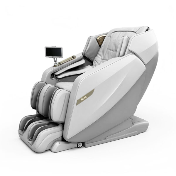 [2nd Batch] [Pre-Order: Ships 04-30-2026] Dios Flexa – World’s First 181° Full-Body Hyper-Extension Stretching Chair | Industry's Longest 56" SL-Track, 6-Level 4D Rollers & First-Ever 4-Step Precision Ankle Massage - GRAY